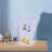 7.87" 2-Tier Acrylic Display Shelf Countertop Storage Stand