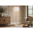 Tassel Elegance Metal Floor Lamp - Soft Gold & White Marble