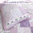 Love Of Lilac Cotton Patchwork Quilt-1844822721