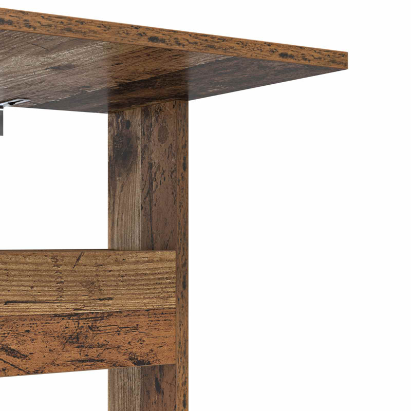 End Table, Old Wood