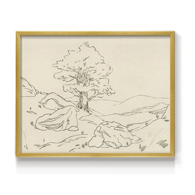 Christchurch Oak II -Framed Print - Restickable, 8" H x 10" W