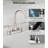 Classic Flow 4" Centerset Bathroom Faucet With Drain-113846168
