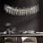 Abe 72" L 18-Light Dimmable Tree Branch Crystal Linear Chandelier Kitchen Island Lights-674956898