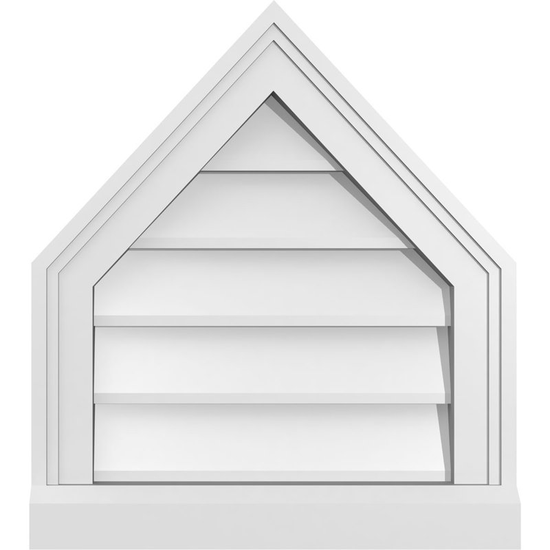 Ventilateur à pignon en uréthane non-fonctionnel Signature, H 18 po x l 16 po x P 2 po