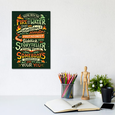 Somebody's Something by Risa Rodil - Wrapped Canvas Gallery-Wrapped Canvas Giclée