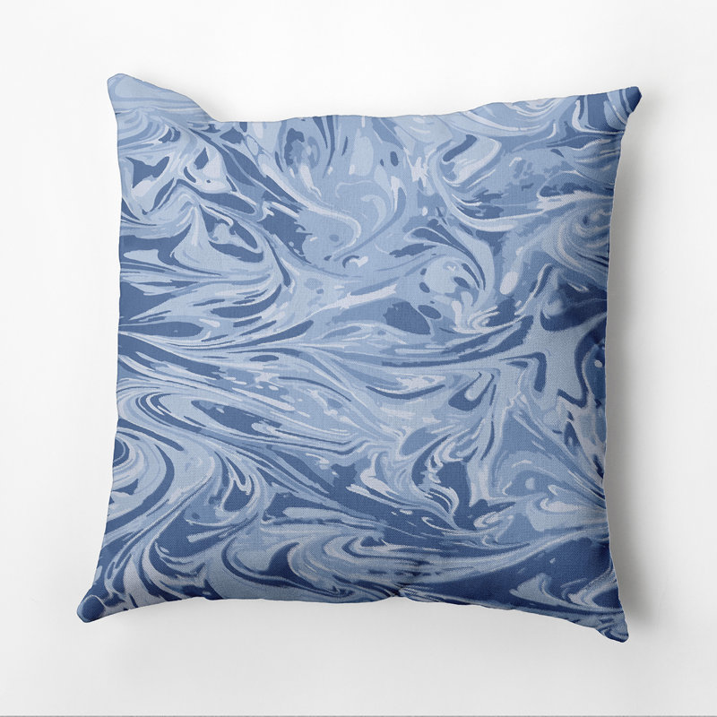 Housse et insert de coussin Mélange, Bleu, H 16 po x l 16 po