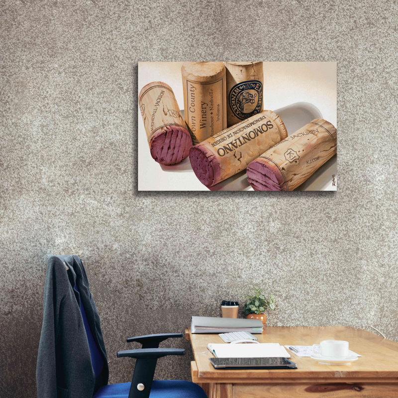 «Corks» par Ed Roberts, H 26 po x l 40 po x P 1,5 po