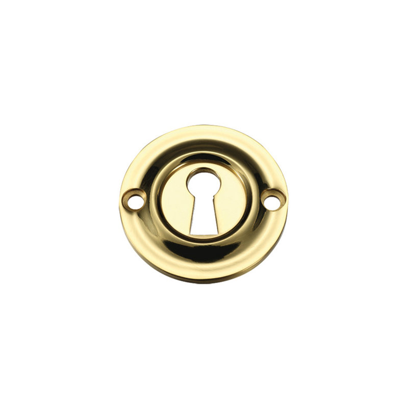 Std. Key Profile Escutcheon, Polished Brass