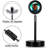 Sunset Lamp Projection Rotation Rainbow Projection Lamp Led Romantic Visual Led Light With Usb,sky Blue-1988314683