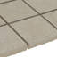Haut Monde 2" x 2" Ceramic Mosaic Tile in Nobility White