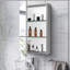 Pharmacie 15 po x 26 po avec miroir Aluminium-282307981