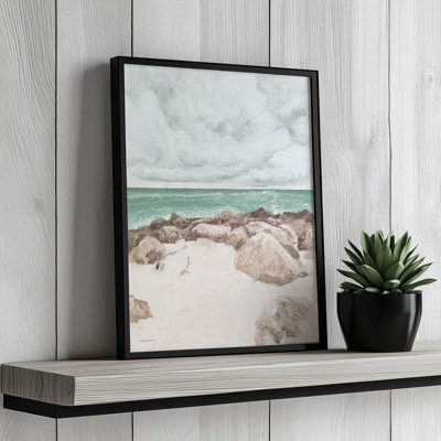 Rocky Coast by Kamdon Kreations Art Print