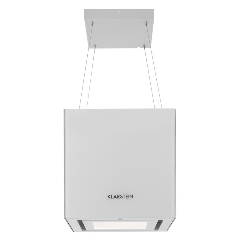 Kronleuchter 45cm Ducted Island Cooker Hood, White