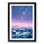Mountain Peaks in the Dolomites Italy in Abstract - Framed Print-55726777-55726783