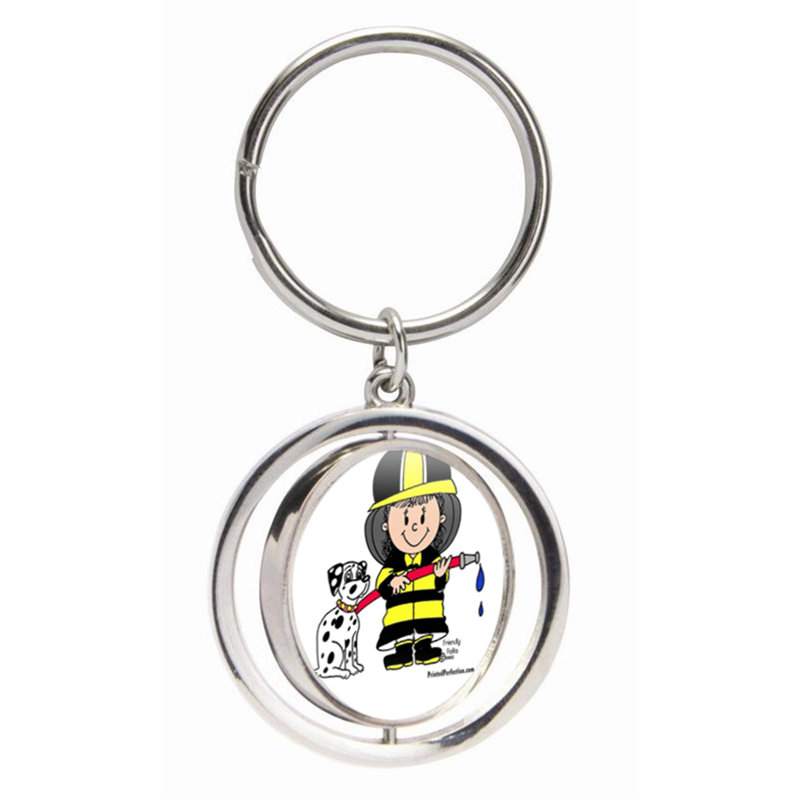 Porte-clés à filer personnalisé, Oui