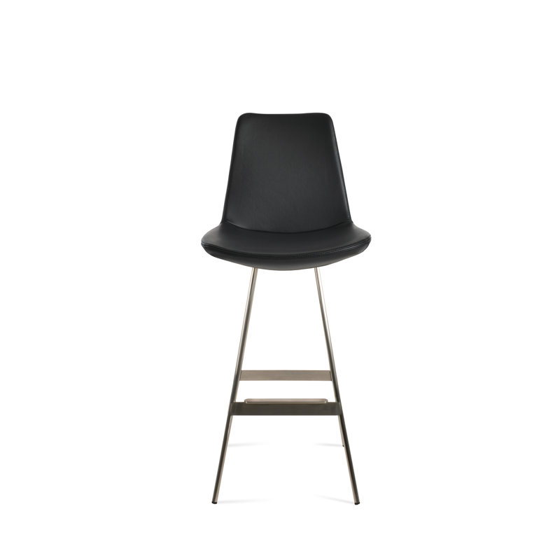 Tabouret Eiffel Balat, Gris anthracite, Acier Inoxydable