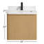 Bueche 24" Single Floating Bathroom Vanity With Engineered Quartz Top