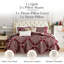 Ensemble de literie réversible surdimensionné Southeast Fine Linens Christmas Carol-102595314