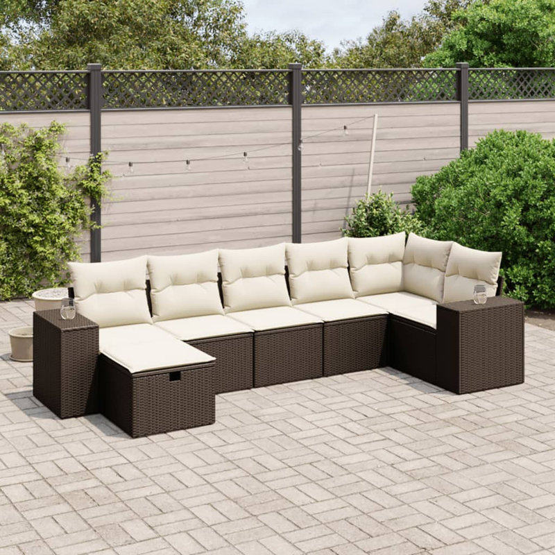 Ensemble de canapé de jardin Vidaxl