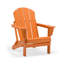 Chaise Adirondack pliante en plastique avec repose-pieds Laguna-83605587