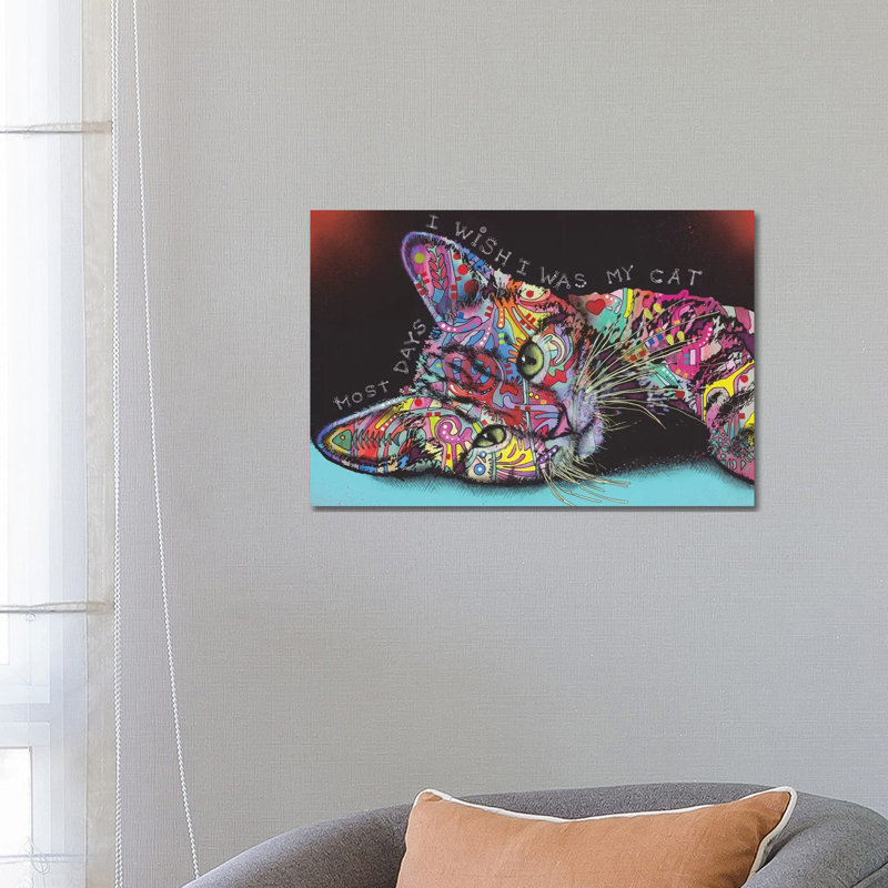 Most Days by Dean Russo - Giclee Art Print on Canvas, 66.04 cm H x 45.72 cm W x 1.91 cm D, No Frame