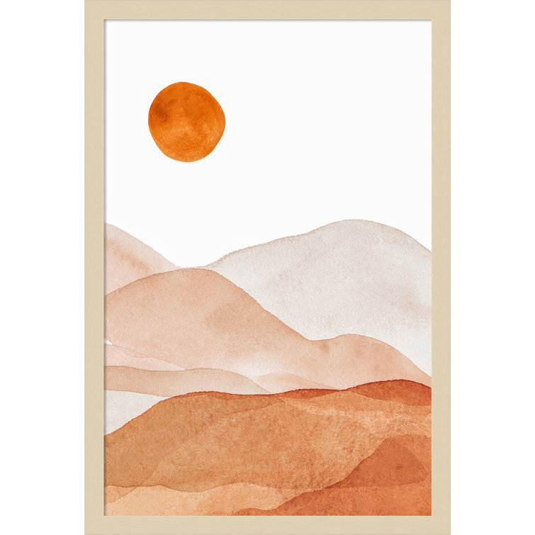 Mountain Range I by Amy Lighthall | AllModern