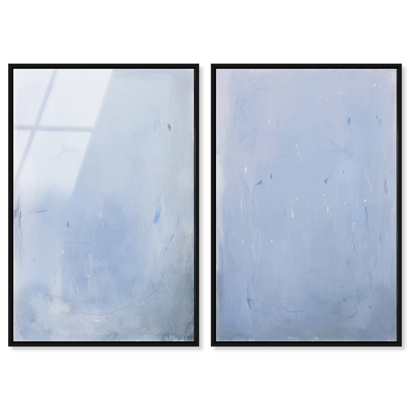 Calm Waters High-Gloss Frameless Acrylic Glass Wall Art Abstract Print by Oliver Gal, Ready to Hang, 10 x 15, 25"H x 37"W