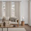 Rideau de fenêtre semi-diaphane en lin texturé Farmhouse-1182985024-1182985037