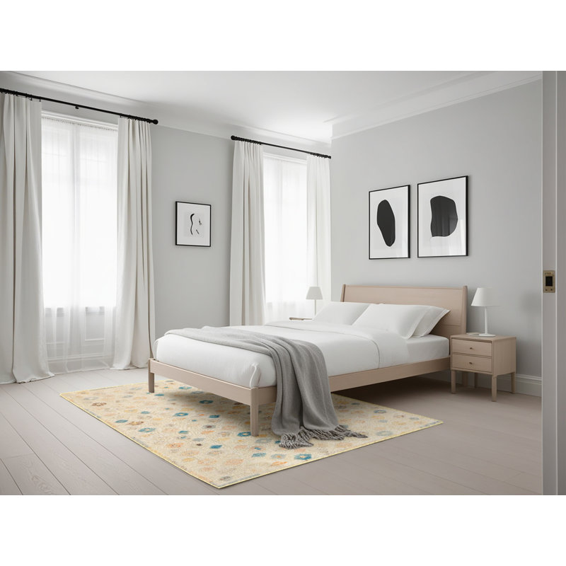 Tapis abstrait moderne 5080, Rectangle 5 pi x 7 pi