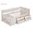 Twin Size Daybed With Drawers And Shelves, White-1102572710-1102572713