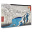 Meguro by Utagawa Hiroshige - Wrapped Canvas Painting-55362006