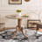 Denholme 2 - Person Pine Solid Wood Top Pedestal Dining Set-1479457012-1478743464