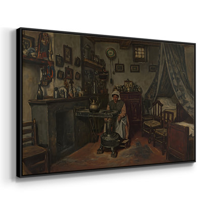 Interior, c. 1865-1870-Henri De Braekeleer-Framed Gallery Wrapped Canvas