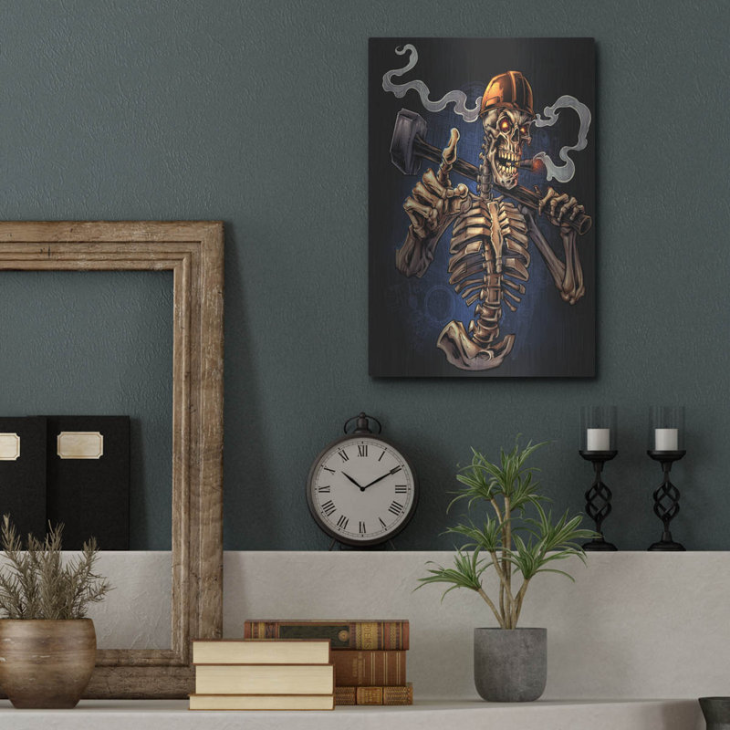 «Sledgehammer Skeleton Licensing» par Flyland Designs, H 16 po x l 12 po