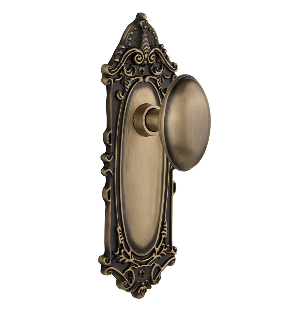 Victorian Plate with Homestead Door Knob Nostalgic Warehouse 