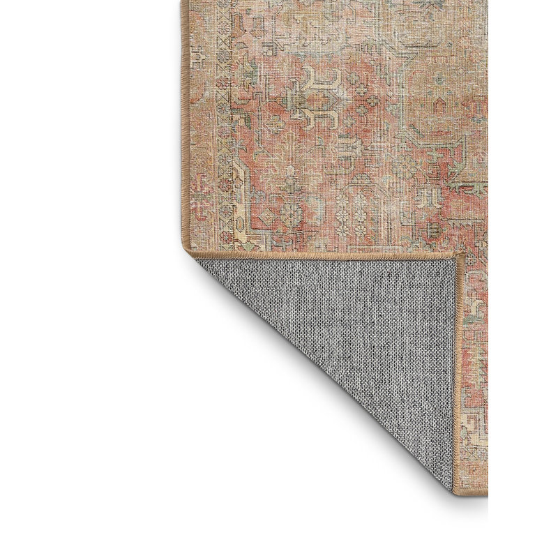Tapis 100% traditionnel lavable à la machine 3245, Rectangle 5 pi x 8 pi