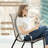 Melisa Patio Dining Set 5 Pieces, All Weather Outdoor Furniture W/30"X 30" Table and 4 Stackable PVC-coated polyester Chairs, Metal Table and Chairs for Patio, Lawn, Garden, Poolside, Backyard (Umbrella not Included)-117256717