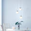 Luminaire suspendu 3 lumières DEL Atkin
