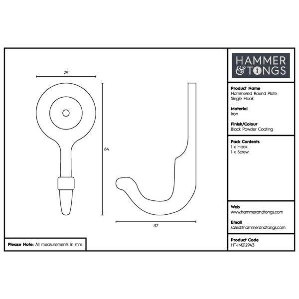 Product Dimensions