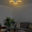 Lustre moderne en chrome, 26,8 po x 5,5 po x 26,8 po | Corps en métal avec 3 x douille à DEL SMD 11 W, 3000 K | Conception élégante de couleur unie, parfaite pour la salle à manger, le salon et les entrées | Certifié IP20-1895138499
