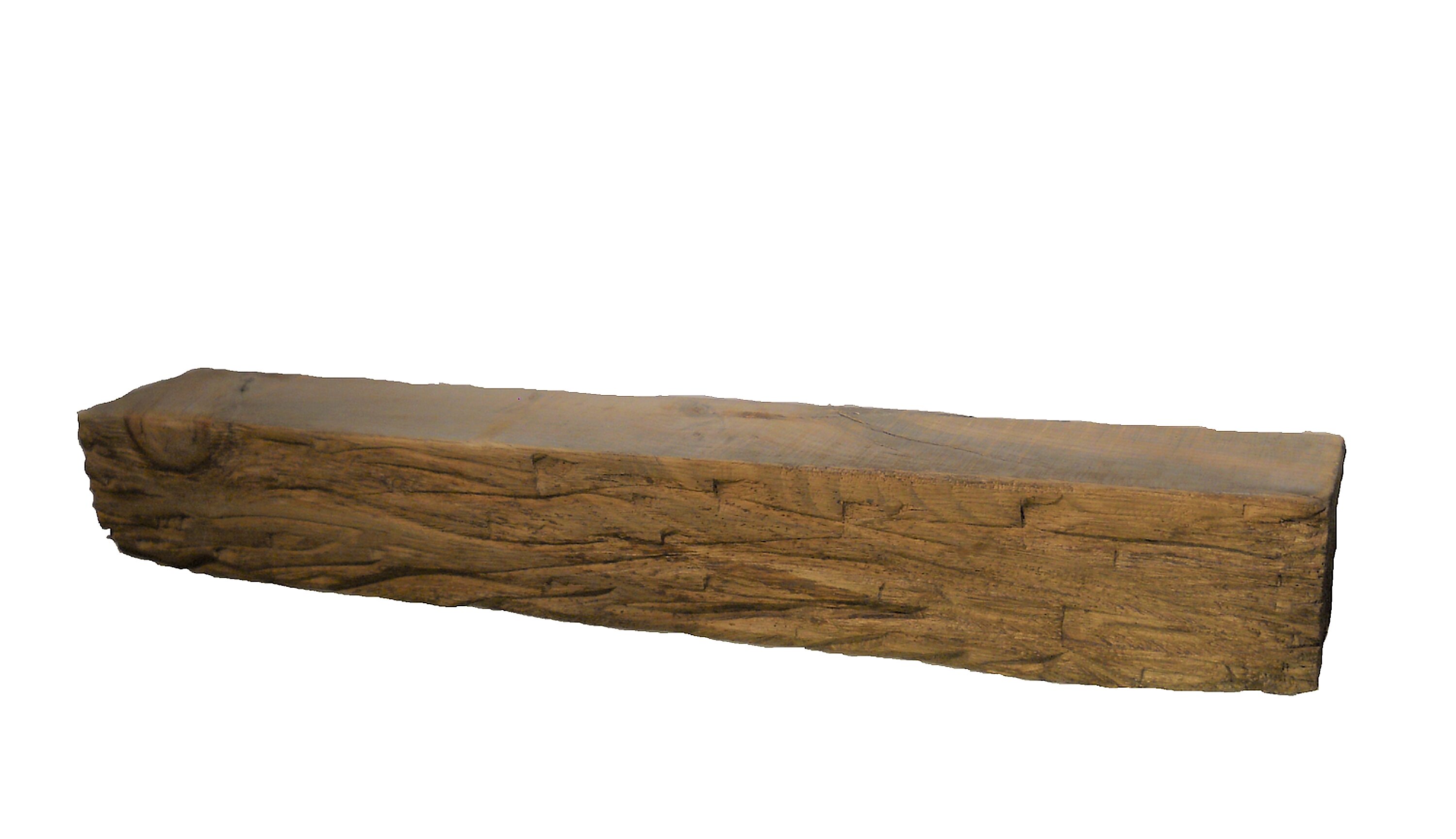 Loon Peak® Fairlie Hand Carved Solid Pine Wood Mantel & Reviews