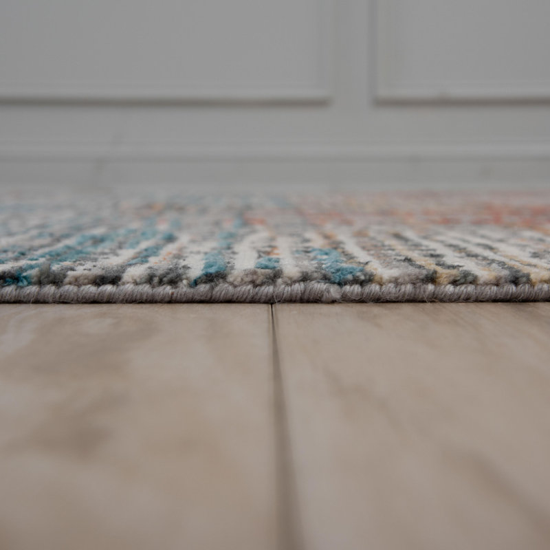 Wool "Hybrid" Power Loomed/Hand Finished Area Rug, Runner 2'6" x 10'