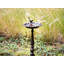 BLACKBIRD Iron Birdbath