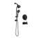 Matte Black Tub And Shower Faucet Rough-in Valve