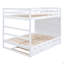 Lit superposé double au-dessus de double avec lit gigogne simple et escalier-612203480-612203487