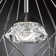 3 Light LED Spiral Pendant Ceiling Light With Different Shade Sizes
