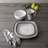 Noritake Colorscapes Layers Square Salad Plates, 8-1/4"-64808916