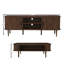 Ensemble de meuble télé 67,7 "et table basse 47,2" avec portes tambour rond Winette-1485218023