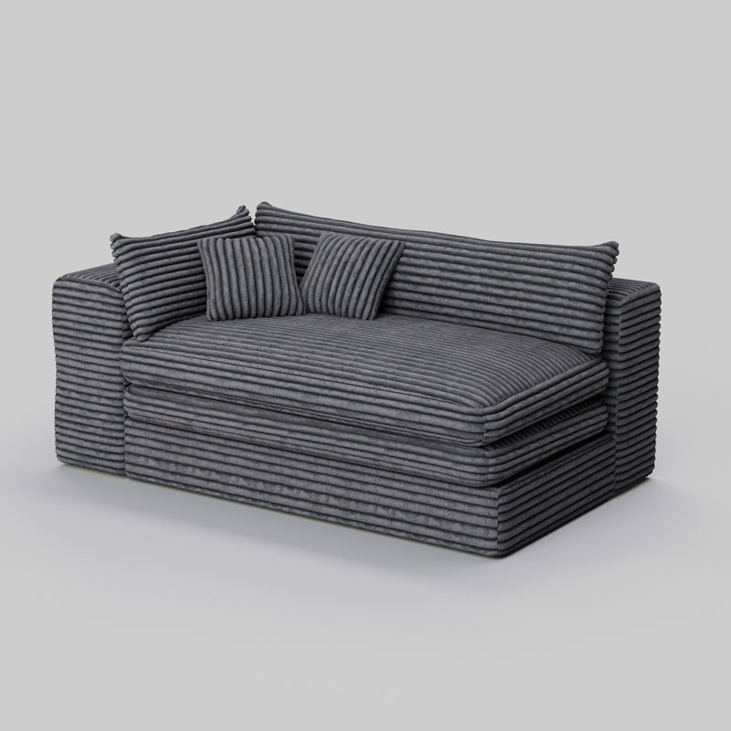 Canapé à compression Boneless, Gris