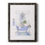 «Sketchy Bath I», peinture sur toile encadrée-424474139-424474136